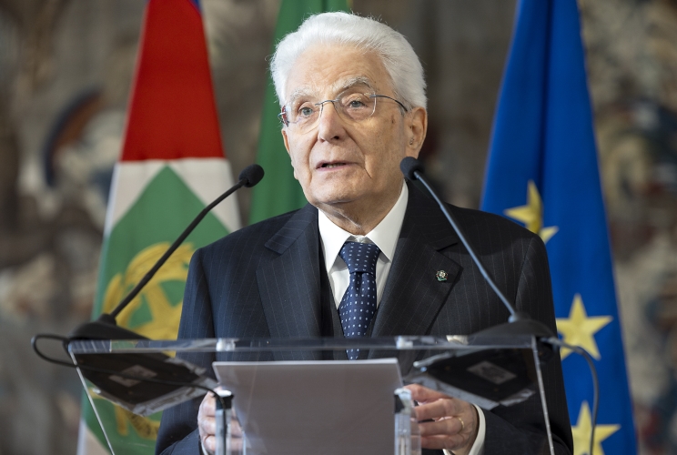 Il Presidente Sergio Mattarella in occasione della conferenza “Nato at 75: Shaping a New Transatlantic Agenda, Security and Peace at a Time of Global Transformations for the Future”