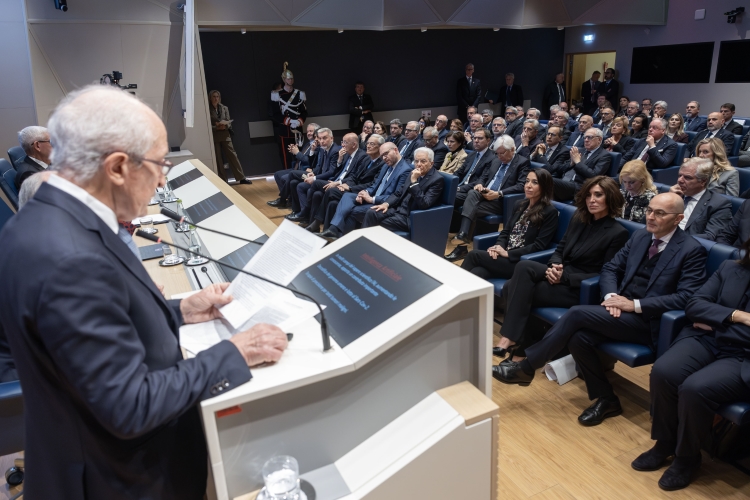 Il Presidente della Repubblica Sergio Mattarella all'inaugurazione dell'anno accademico 2024 della Scuola di formazione del Sistema di informazione per la sicurezza della Repubblica
