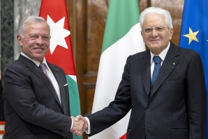 Il Presidente Mattarella incontra S. M. Re Abdullah II del Regno Hashemita di Giordania