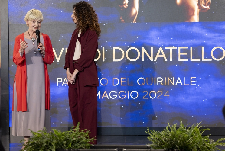 L'intervento di Milena Vukotic, Vincitrice del David alla carriera