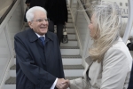 Arrivo del Presidente Mattarella all’aeroporto internazionale di New York – John F. Kennedy