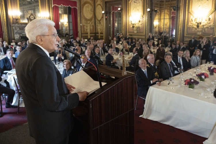 Il Presidente della Repubblica Sergio Mattarella incontra una qualificata rappresentanza della comunità italiana negli Stati Uniti
