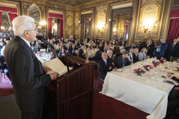Il Presidente della Repubblica Sergio Mattarella incontra una qualificata rappresentanza della comunità italiana negli Stati Uniti
