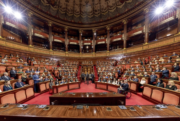 Il Presidente Sergio Mattarella in occasione della cerimonia di celebrazione del Giorno della Memoria dedicato alle vittime del terrorismo