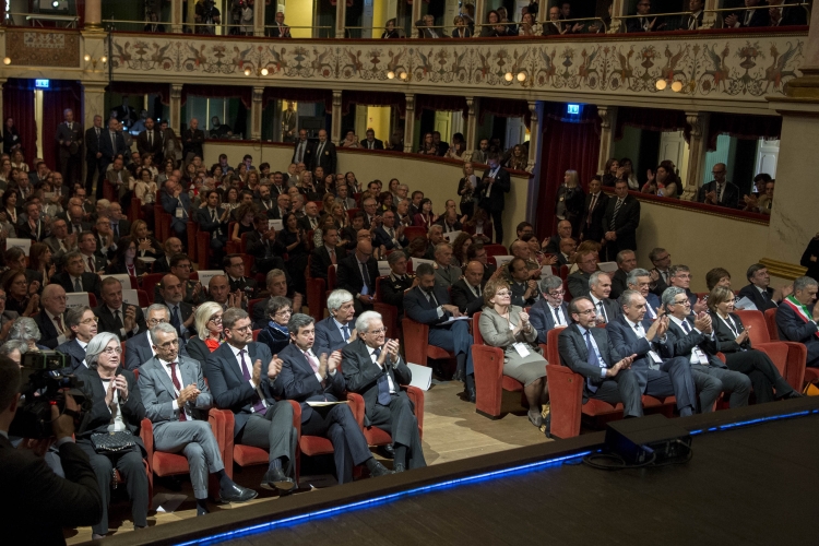 Mattarella e il Ministro della Giustizia Andrea Orlando 