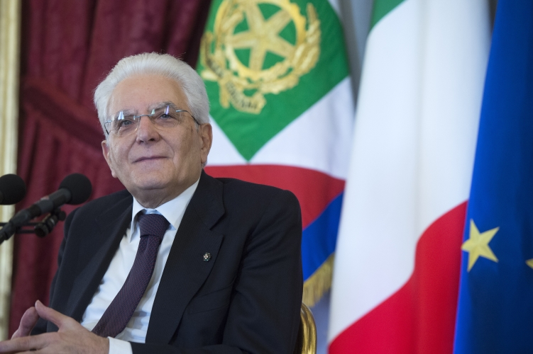 Il Presidente Sergio Mattarella incontra al Quirinale alcune scolaresche delle Scuole secondarie di primo grado.