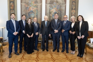 Il Presidente della Repubblica Sergio Mattarella incontra una delegazione della Confederazione Nazionale dell’Artigianato
