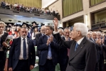 Mattarella alla Sapienza per la XI edizione della Giornata del Laureato