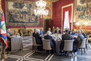 Il Presidente Sergio Mattarella in occasione del Consiglio Supremo di Difesa