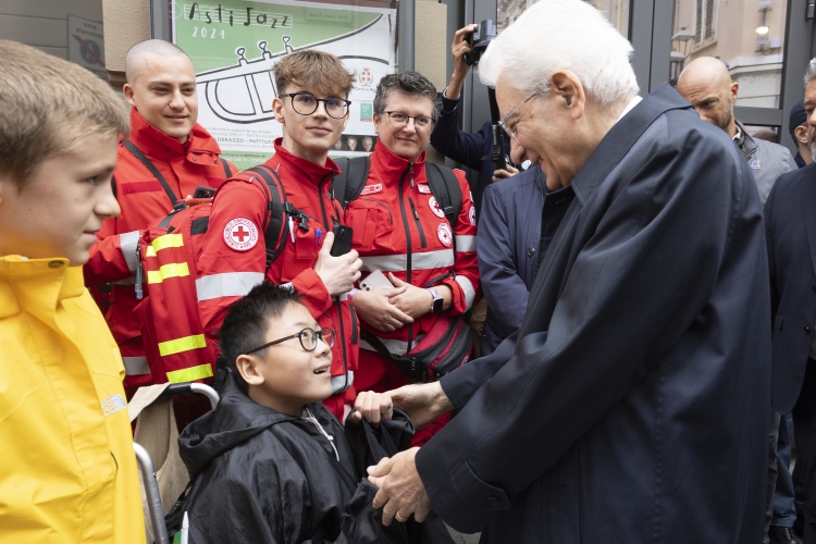 Il Presidente della Repubblica Sergio Mattarella ad Asti in occasione della cerimonia commemorativa del trentesimo anniversario della scomparsa dell’On. Giovanni Goria 
