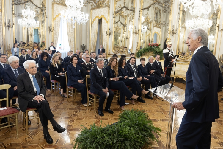 L'intervento di Giovanni Malagò, Presidente del Comitato Olimpico Nazionale Italiano,in occasione dell'incontro con una delegazione della Federazione Italiana Sport Invernali
