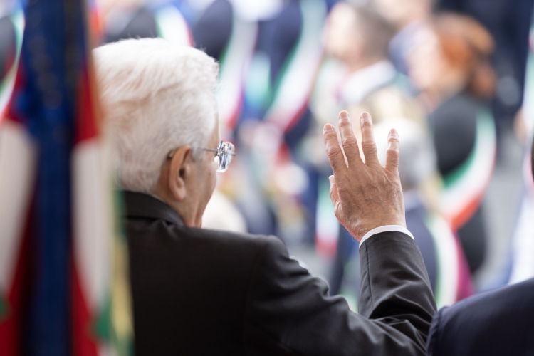 Il Presidente Sergio Mattarella alla Rivista Militare in occasione del 78° anniversario della Repubblica Italiana
