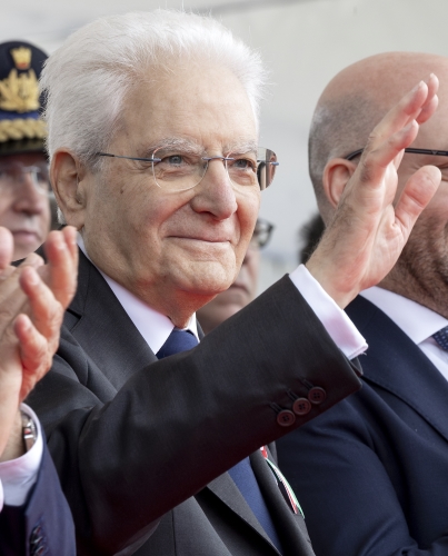 Il Presidente Sergio Mattarella alla Rivista Militare in occasione del 78° anniversario della Repubblica Italiana