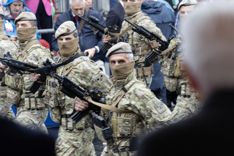 Il Presidente Sergio Mattarella alla Rivista Militare in occasione del 78° anniversario della Repubblica Italiana
