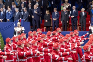 Il Presidente Sergio Mattarella alla Rivista Militare in occasione del 78° anniversario della Repubblica Italiana