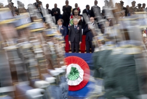 Il Presidente Sergio Mattarella alla Rivista Militare in occasione del 78° anniversario della Repubblica Italiana