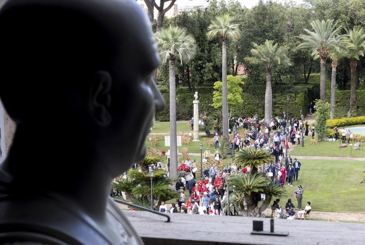 I Giardini del Palazzo del Quirinale in occasione dell’apertura alle categorie fragili per la Festa nazionale della Repubblica