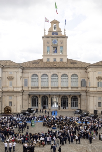 Il Palazzo del Quirinale in occasione dell’apertura alle categorie fragili per la Festa nazionale della Repubblica
