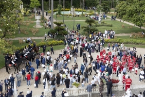 I Giardini del Palazzo del Quirinale in occasione dell’apertura alle categorie fragili per la Festa nazionale della Repubblica
