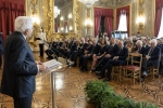 Il Presidente Mattarella incontra una delegazione della Rete Europea dei Consigli di Giustizia