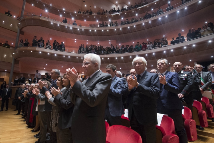 Il Presidente Sergio Mattarella alla inaugurazione del 40° anno accademico dell’Università di Udine
