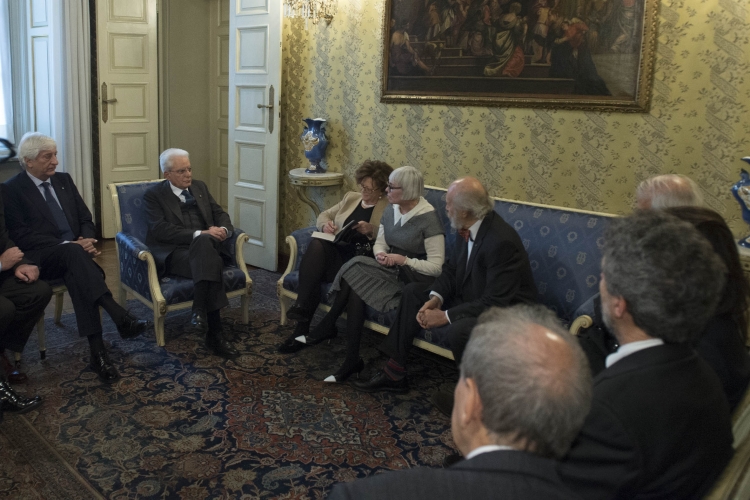 Il Presidente Sergio Mattarella Fondazione Centro di documentazione ebraica contemporanea