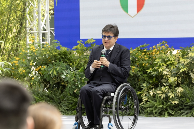 L'intervento di Luca Pancalli, Presidente del Comitato Italiano Paralimpico
