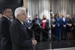 Mattarella incontra il personale dell’Ambasciata d’Italia ed una rappresentanza della collettività italiana in Moldova