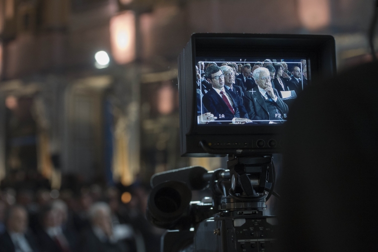 Il Presidente Sergio Mattarella in occasione della giornata conclusiva degli "Stati Generali lotta alle mafie"