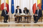 Mattarella incontra il Presidente del Senato di Romania Nicolae Ciucă