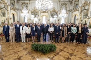Il Presidente Sergio Mattarella incontra i Dirigenti del Ministero della cultura vincitori del corso-concorso di formazione dirigenziale
