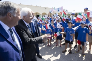 Il Presidente Mattarella all'inaugurazione del progetto Lega Navale Italiana