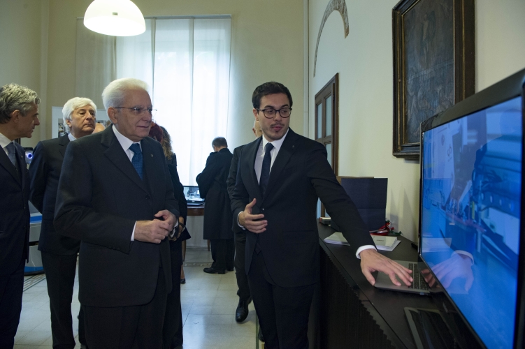 Il Presidente della Repubblica Sergio Mattarella alla Scuola Superiore Sant'Anna 