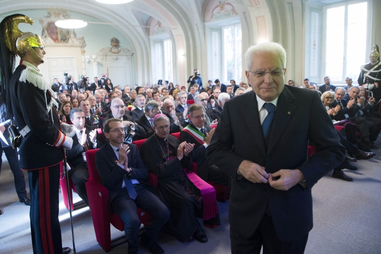 Il Presidente della Repubblica Sergio Mattarella alla Scuola Superiore Sant'Anna 