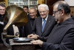 Mattarella al Monastero di San Benedetto