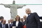 Il Presidente Mattarella visita il Cristo Redentore e il Parco Nazionale di Tijuca