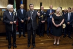 Mattarella incontra una rappresentanza della collettività italiana a Salvador