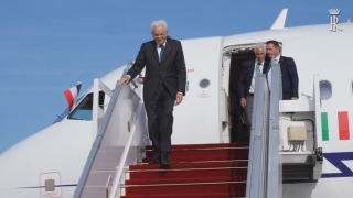 Arrivo di Mattarella a Parigi in occasione della cerimonia di apertura dei giochi Giochi Paralimpici di Parigi