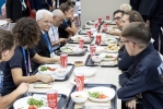 Il Presidente Mattarella a pranzo con gli atleti italiani