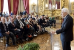 Mattarella incontra una delegazione dell’Associazione italiana assistenza spastici in occasione del 70° anniversario della fondazione