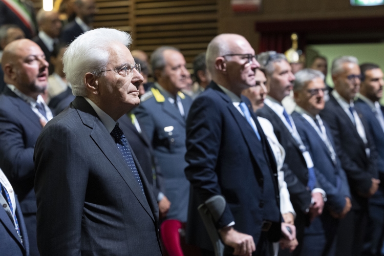 Il Presidente della Repubblica Sergio Mattarella in occasione dell’80° anniversario della resistenza, della liberazione e dell’autonomia della Valle d’Aosta
