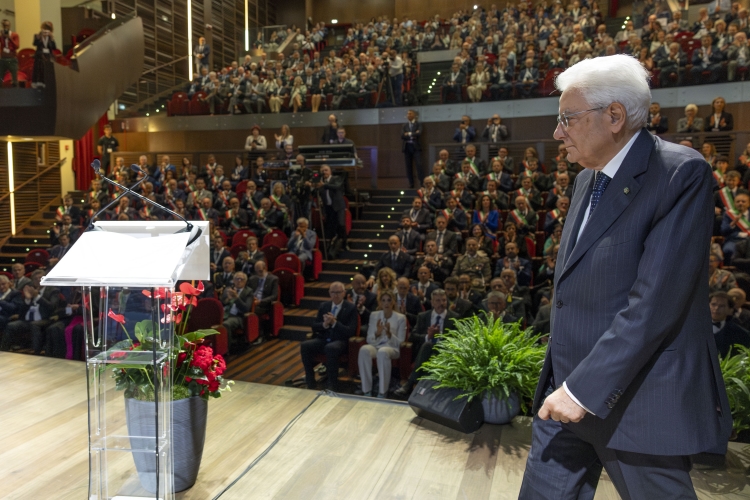 Il Presidente della Repubblica Sergio Mattarella in occasione dell’80° anniversario della resistenza, della liberazione e dell’autonomia della Valle d’Aosta
