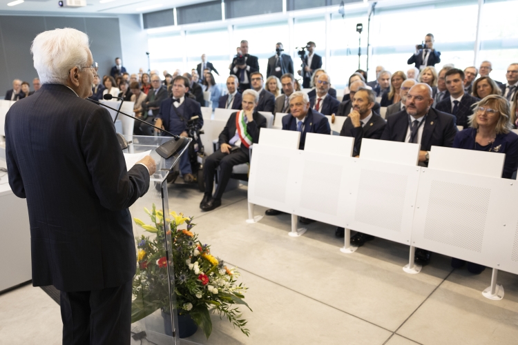 Il Presidente della Repubblica Sergio Mattarella all’Università della Valle d’Aosta
