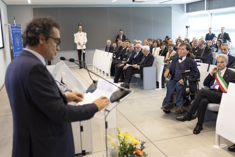 Il Presidente della Repubblica Sergio Mattarella all’Università della Valle d’Aosta
