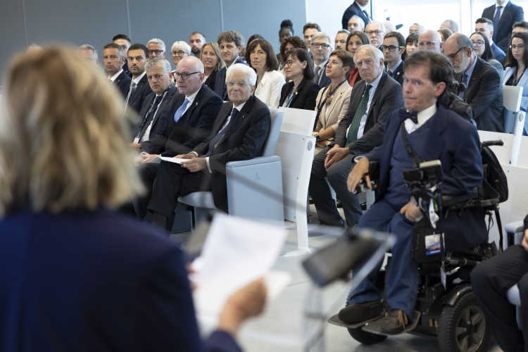Il Presidente della Repubblica Sergio Mattarella all’Università della Valle d’Aosta
