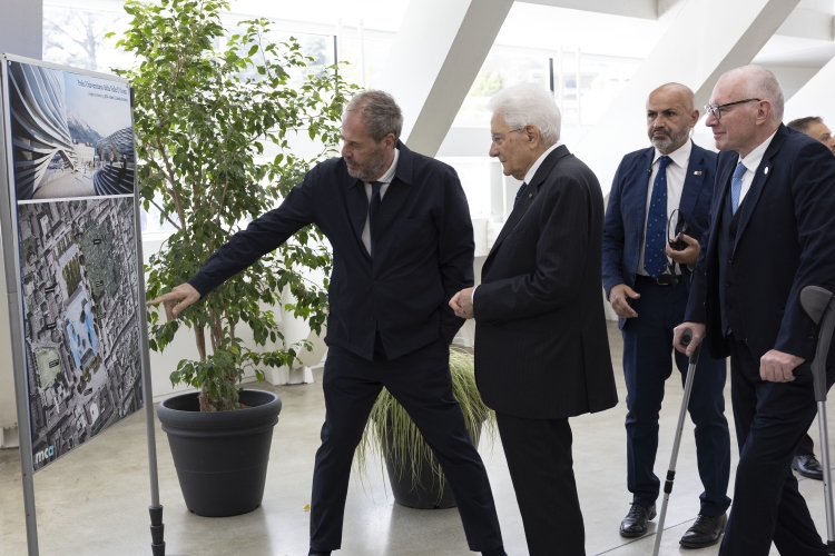 Il Presidente della Repubblica Sergio Mattarella all’Università della Valle d’Aosta
