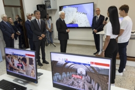 Il Presidente Mattarella visita il Convitto nazionale “Vittorio Emanuele II” di Cagliari