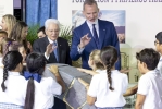 Mattarella visita il Museo Elder della scienza e della tecnologia con il Re di Spagna
