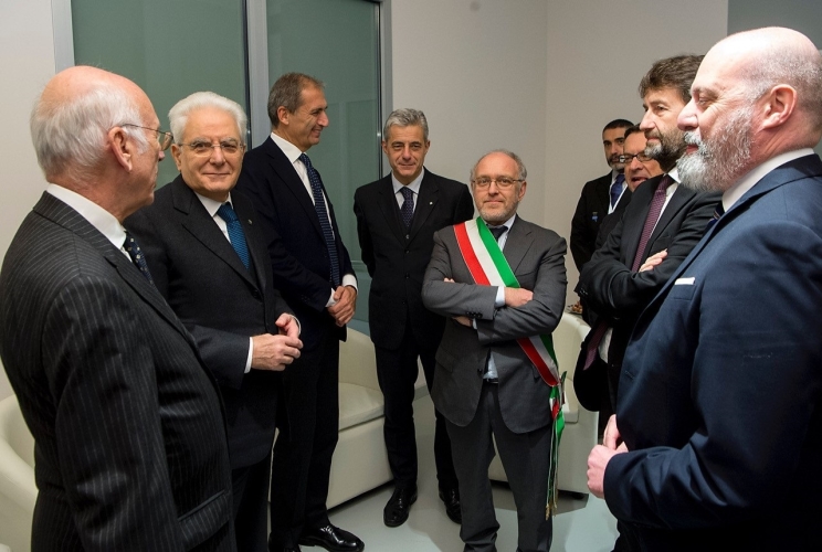 Il Presidente Mattarella alla inaugurazione del Museo Nazionale dell'Ebraismo Italiano e della Shoah