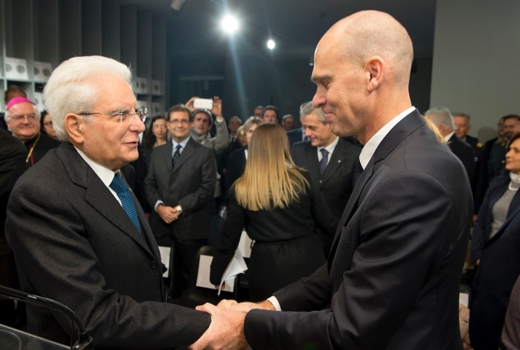 Il Presidente Mattarella alla inaugurazione del Museo Nazionale dell'Ebraismo Italiano e della Shoah